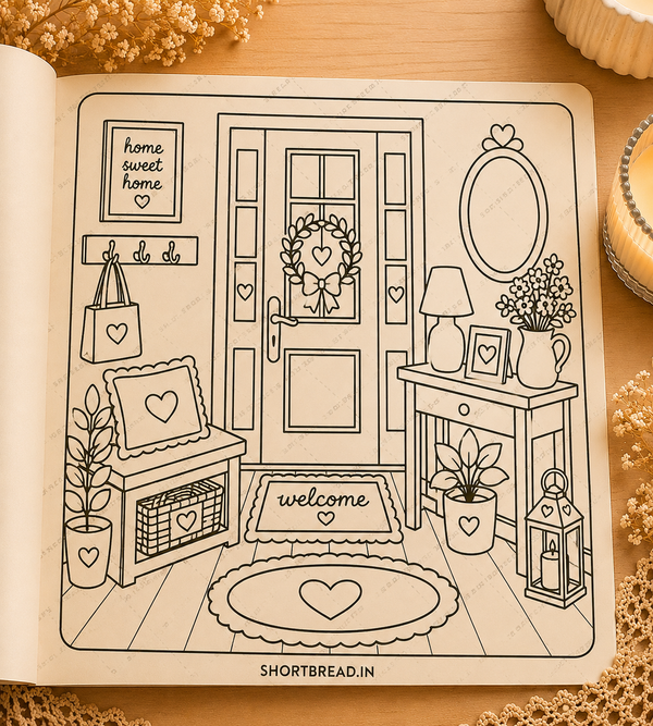 Dreamy Home - Coloring Books