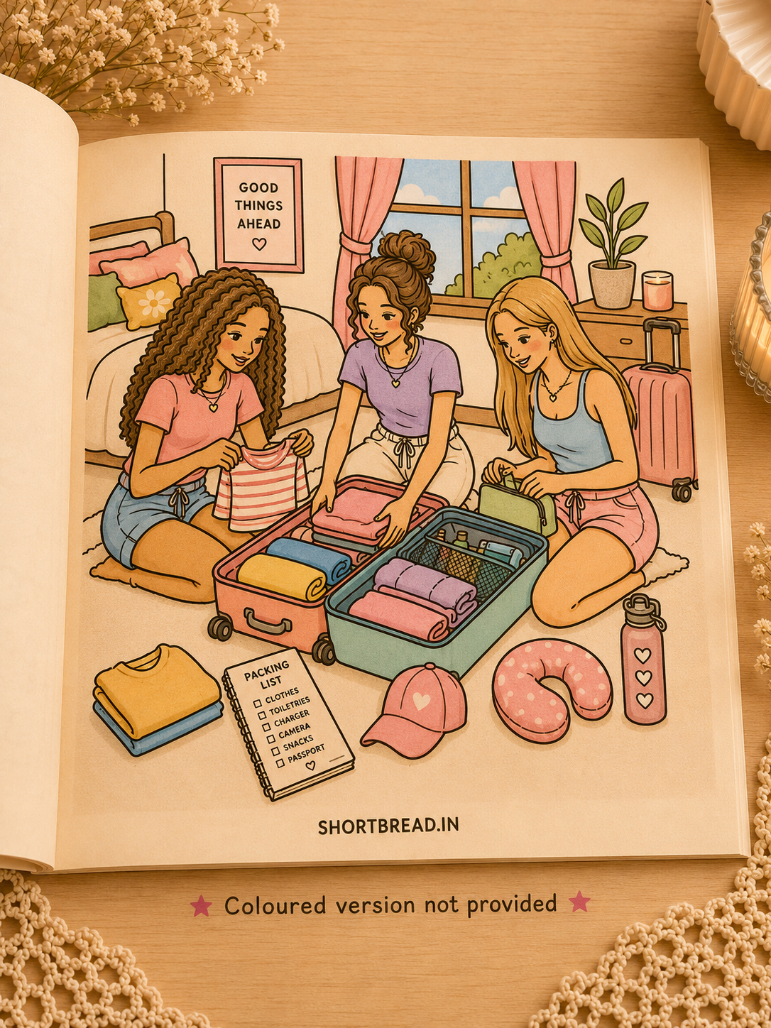 Girls Trip - Coloring Books