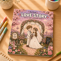 Love Story - Coloring Book