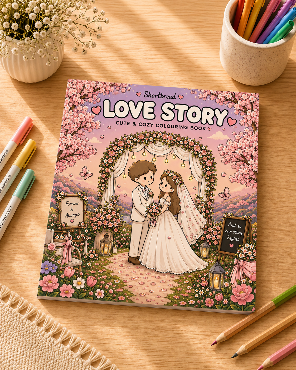 Love Story - Coloring Book