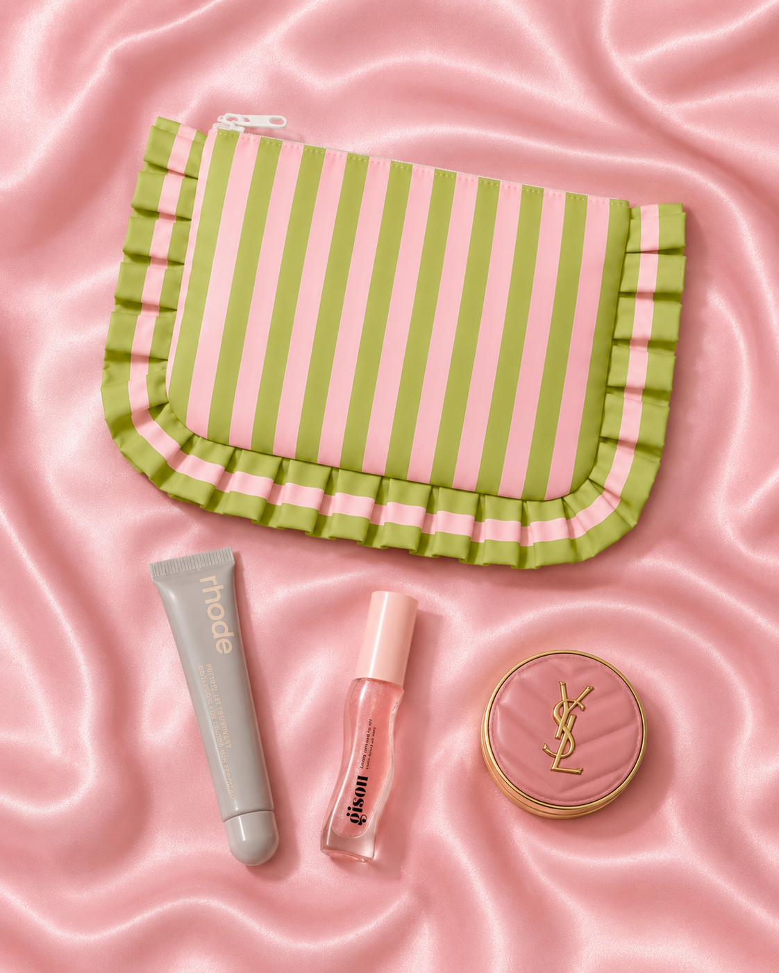 Strawberry Matcha - Flat Pouch