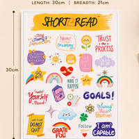 Positive Vibes Sticker Sheet
