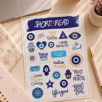 Evil Eye Sticker Sheet