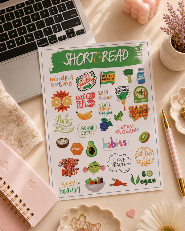 Healthy Eating Sticker Sheet