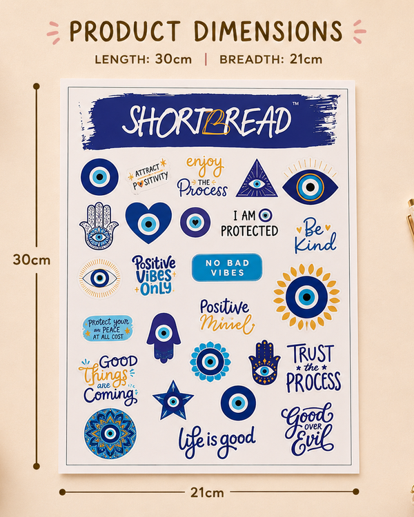 Evil Eye Sticker Sheet