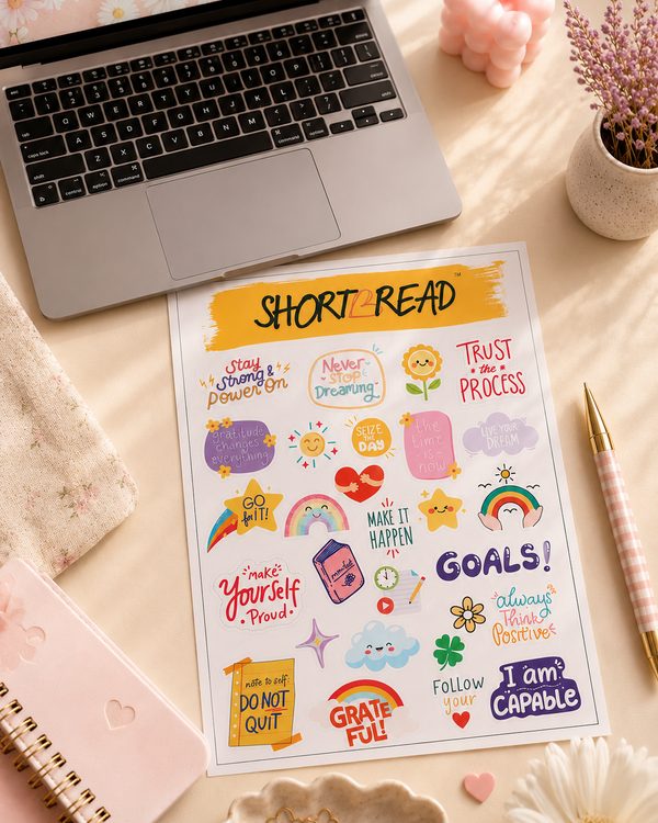 Positive Vibes Sticker Sheet