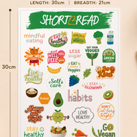 Healthy Eating Sticker Sheet