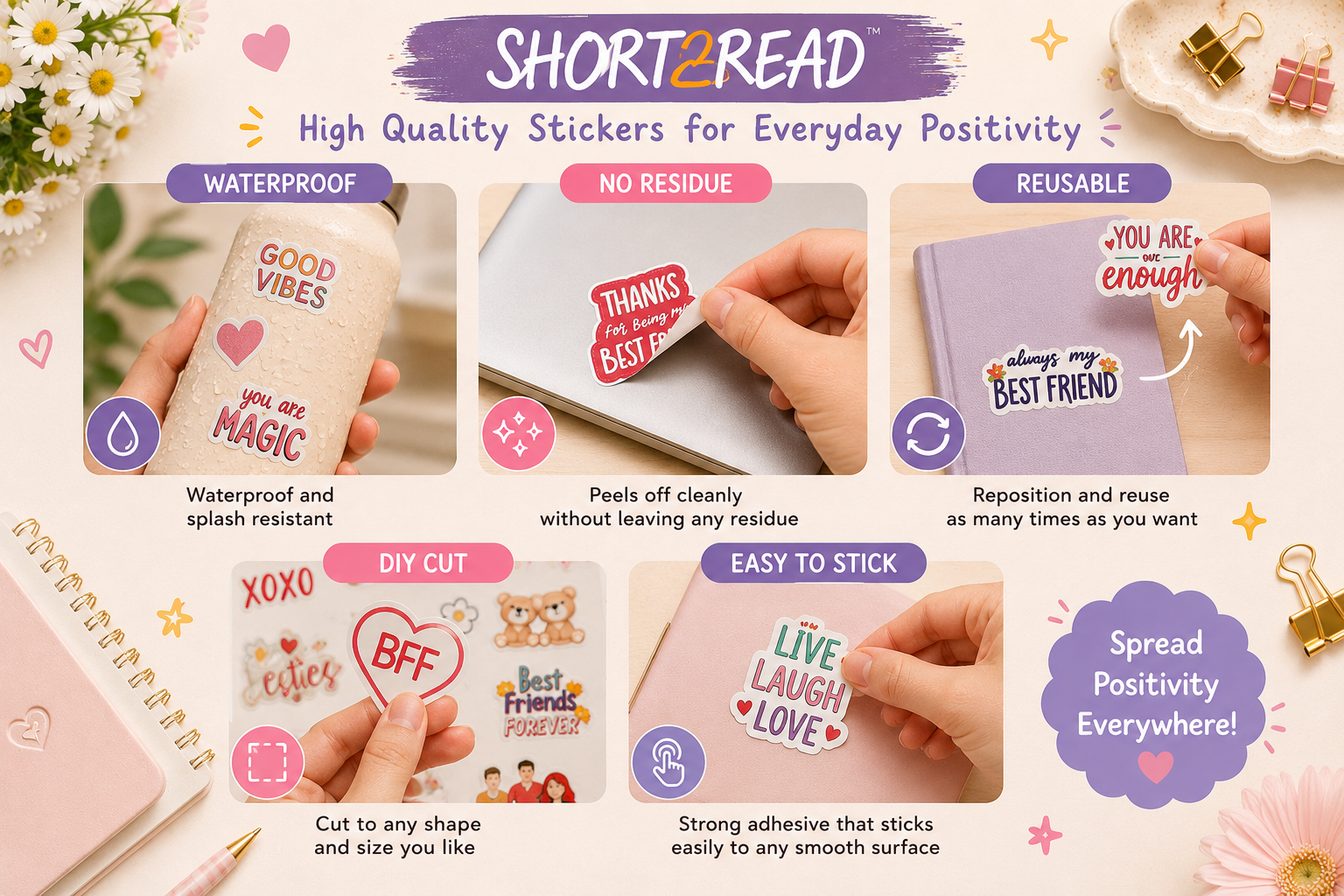Best Friends Sticker Sheet