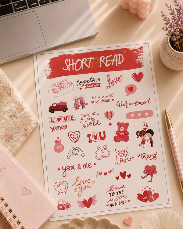 Love Birds Sticker Sheet