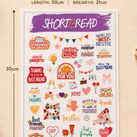 Best Friends Sticker Sheet