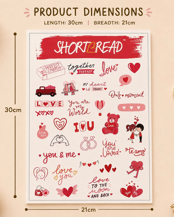 Love Birds Sticker Sheet