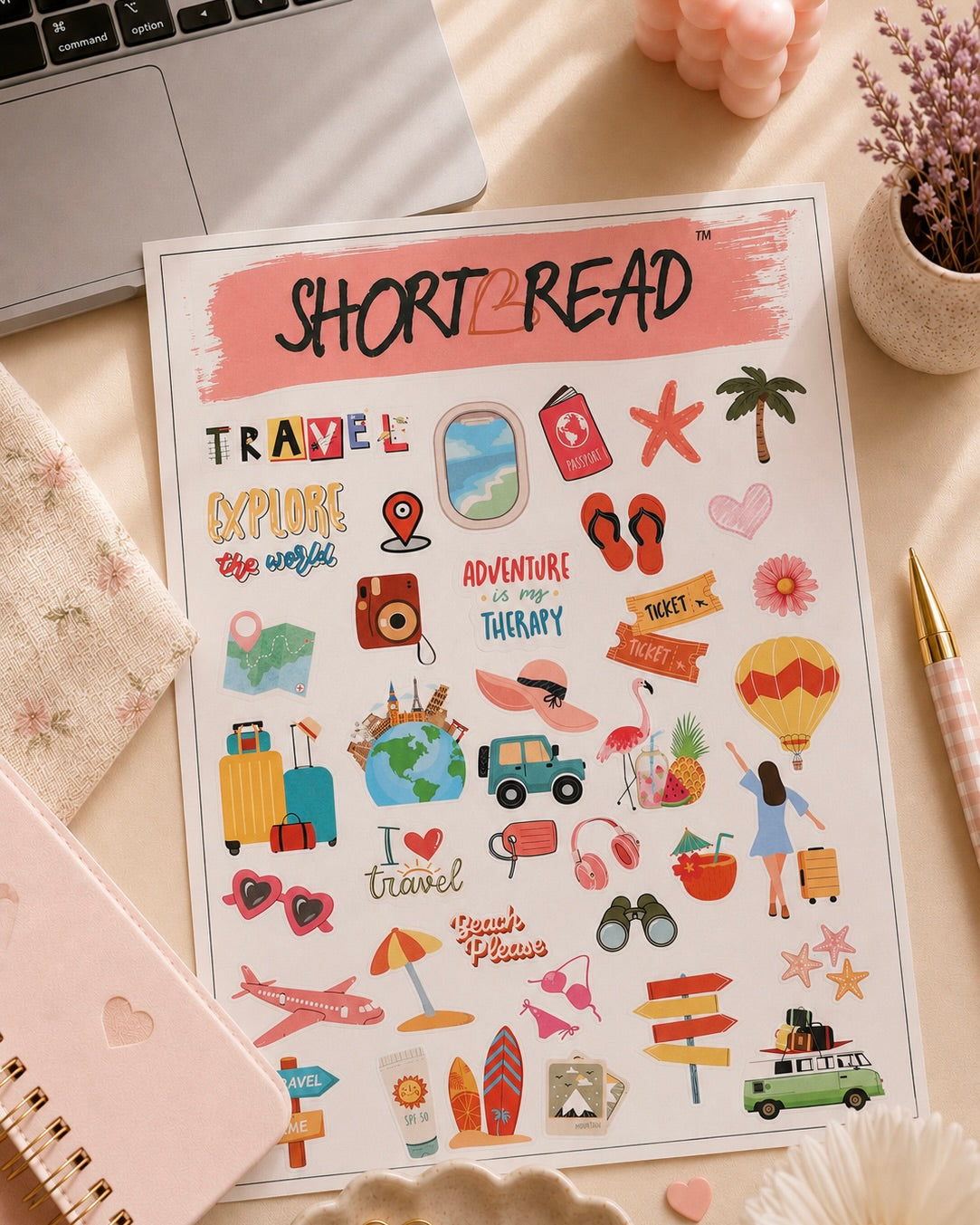 Travel Sticker Sheet