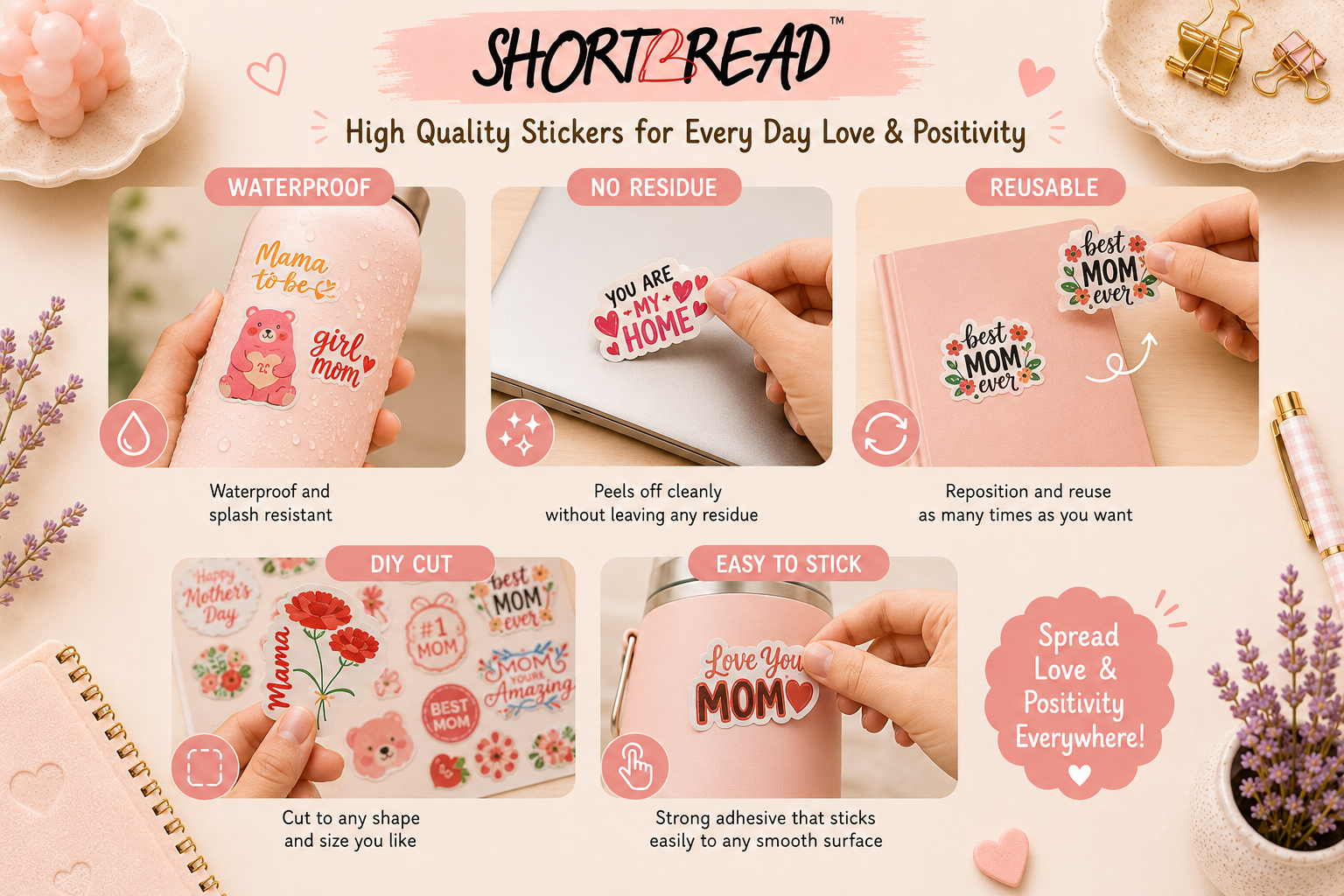 Mother’s Day Sticker Sheet