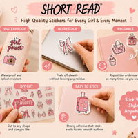 Pretty in Pink Sticker Sheet