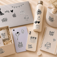 Bride & Bridesmaids Sticker Sheet