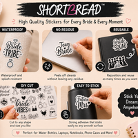 Bride & Bridesmaids Sticker Sheet