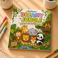 Dreamy Jungle - Coloring Books