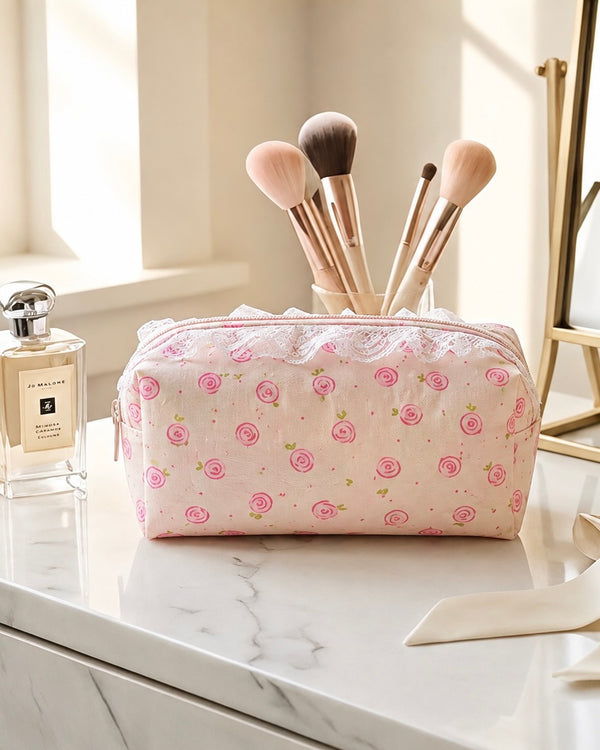 Pink Rose - Pouch