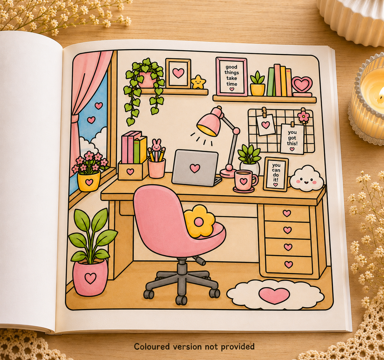 Dreamy Home - Coloring Books