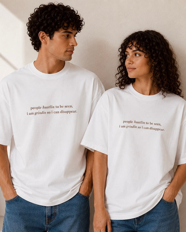 PEOPLE HUSTLIN - OFF WHITE