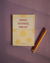 Draw Doodle Dream Mini Notebook - Creative Sketch Journal