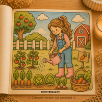 Country Farm - Coloring Book