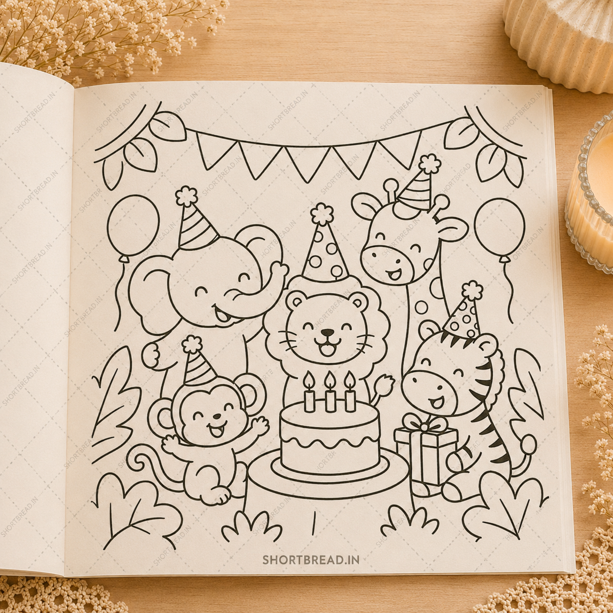 Dreamy Jungle - Coloring Books