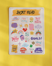 Positive Vibes Sticker Sheet
