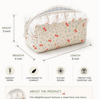 Blue Cherry - Pouch