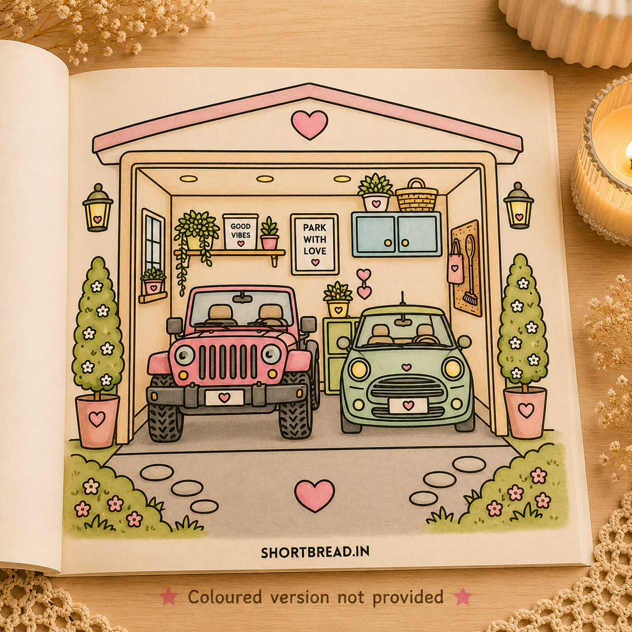 Dreamy Home - Coloring Books
