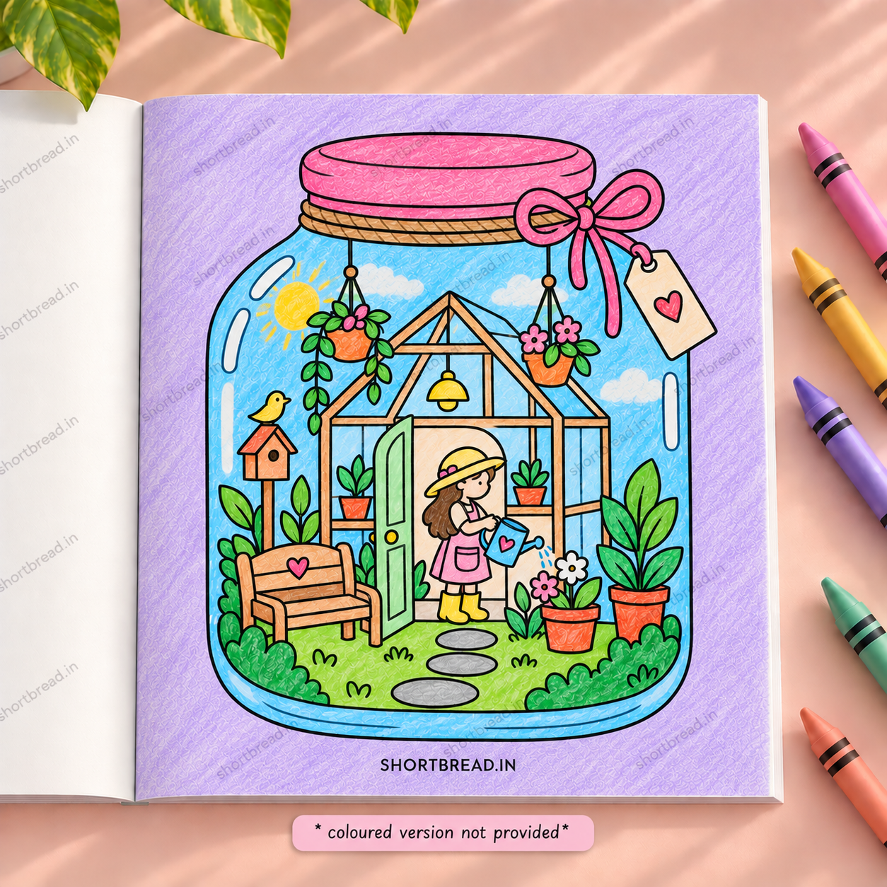 Tiny Worlds - Adult Coloring Books