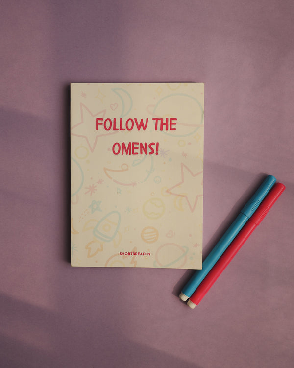 Follow the Omens Mini Notebook - Manifestation Journal