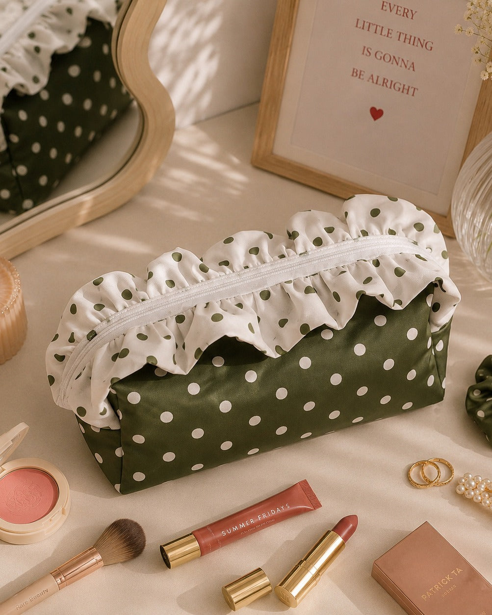 Pistachio Cream - Polka Pouch