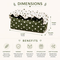 Pistachio Cream - Polka Pouch