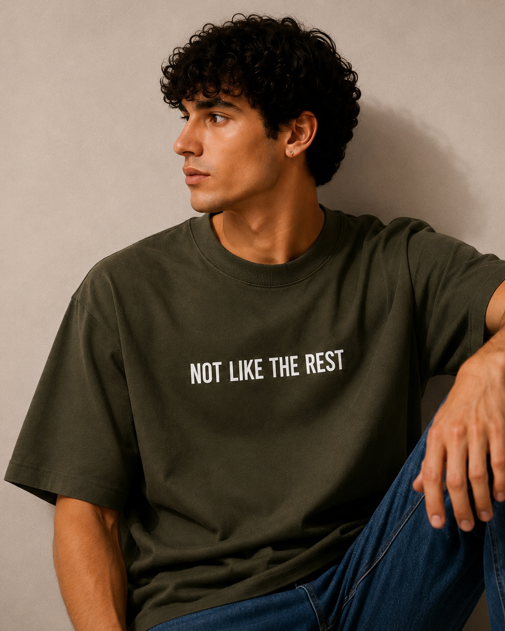 NOT LIKE THE REST - OLIVE GREEN