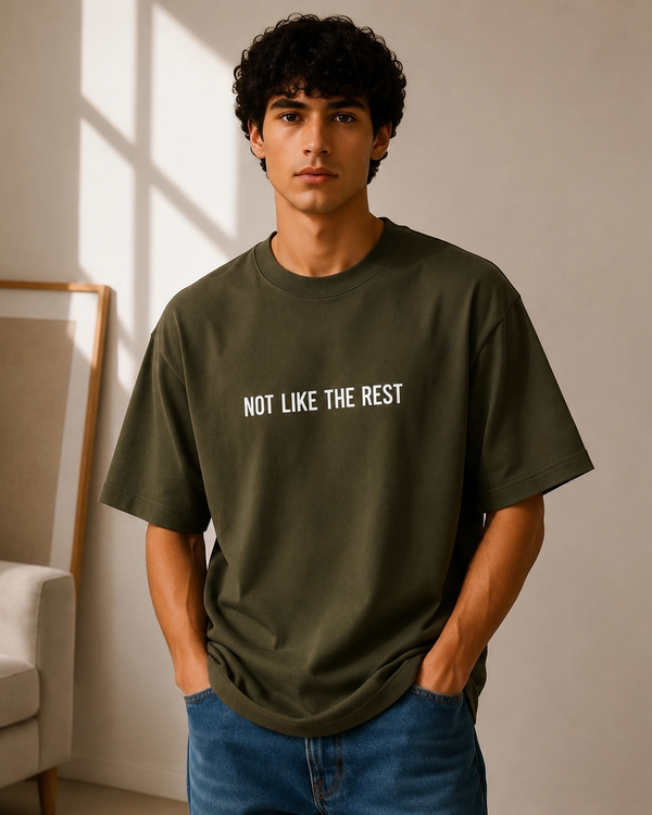 NOT LIKE THE REST - OLIVE GREEN