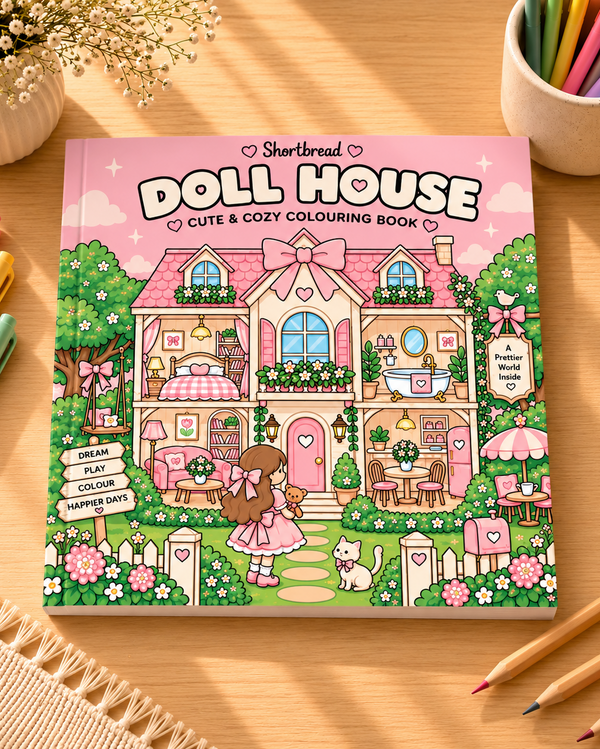 Doll House - Adult Coloring Books