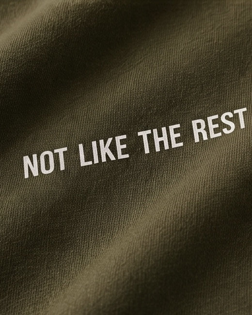 NOT LIKE THE REST - OLIVE GREEN