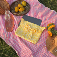 Laptop Sleeve-Yellow Floral