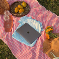 Laptop Sleeve-Blue Daisy