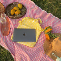 Laptop Sleeve-Yellow Floral