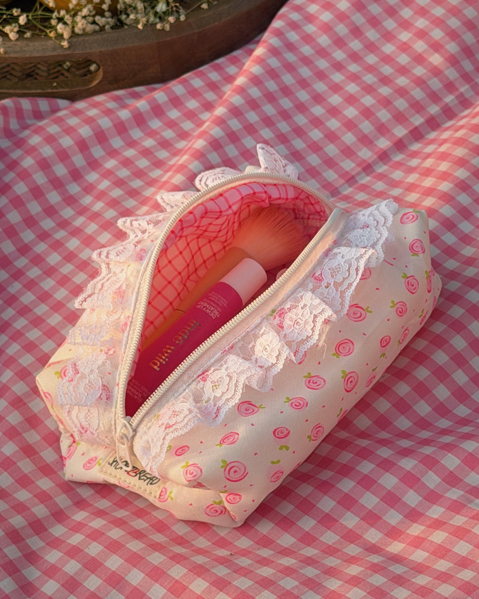 Pink Rose - Pouch
