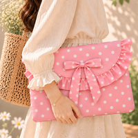 Laptop Sleeve- Pink Polka