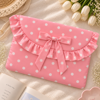 Laptop Sleeve- Pink Polka
