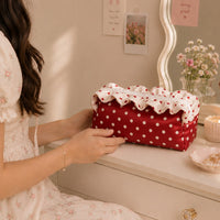 Red Velvet - Polka Pouch