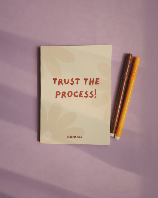 Trust the Process Mini Notebook - Pocket Journal