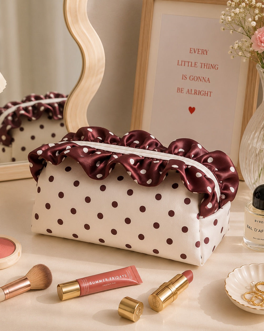 Choco Vanilla Cheesecake - Polka Pouch