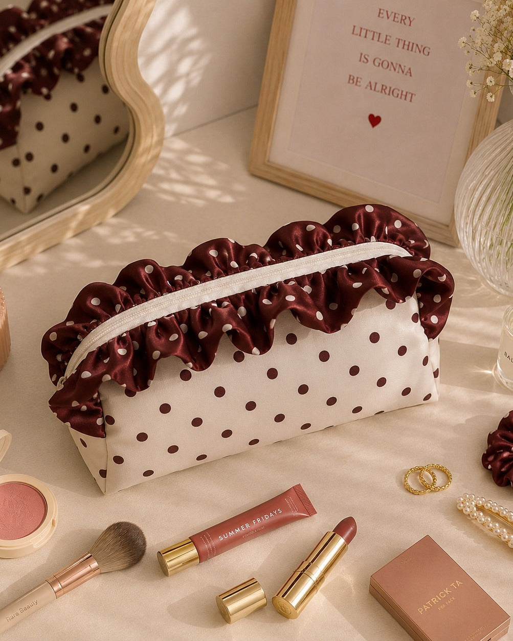 Choco Vanilla Cheesecake - Polka Pouch