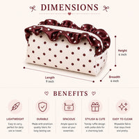 Choco Vanilla Cheesecake - Polka Pouch