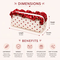 Red Velvet Cheesecake - Polka Pouch